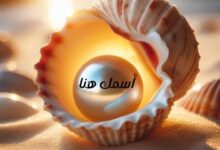 كتابة اسمك على صورة صَدَفَة تحمل لؤلؤة مذهلة بكل سهولة